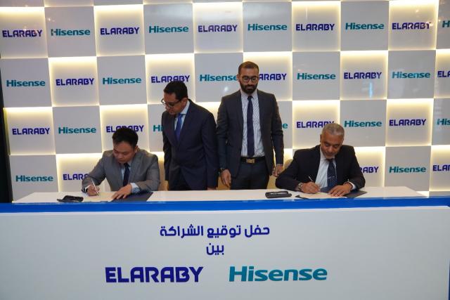 مجموعة العربي وشركة هايسنس العالمية توقعان اتفاقية مشتركة 