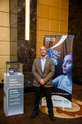 غسان ازى مدير المبيعات الاقليميى لشركة ” Western Digital ” مصر