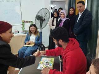 ، نظمت كلية اللغات و الترجمة بجامعة 6 أكتوبر  زيارة لجمعية دنيتنا لذوي الاحتياجات الخاصة، بمنطقة الشيخ زايد،