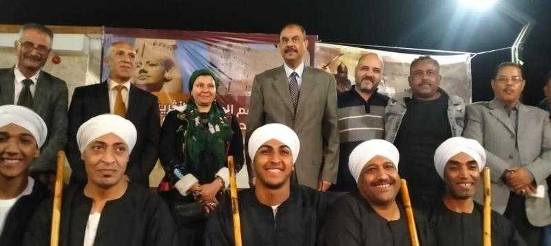 ختام الملتقى العلمي الرابع لأطلس المأثورات الشعبية  بالممشي السياحى  بسوهاج