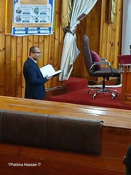 مبارك حصول  عبد الحميد محمد خليل، المعيد بكلية الدراسات الإسلامية والعربية جامعة الأزهر بقنا، على  الماجستير بامتياز