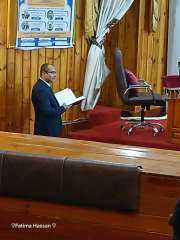 مبارك حصول  عبد الحميد محمد خليل، المعيد بكلية الدراسات الإسلامية والعربية جامعة الأزهر بقنا، على  الماجستير بامتياز