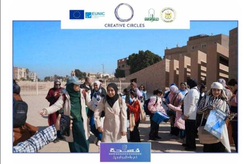 «فُسحة في بلد المواويل» يطلق أولى ورش الفنون التشكيلية بمعبد أبيدوس في البلينا نظم مشروع «فُسحة في بلد المواويل» أولى ورش الفنون التشكيلية داخل معبد أبيدوس بمدينة البلينا بمحافظة سوهاج