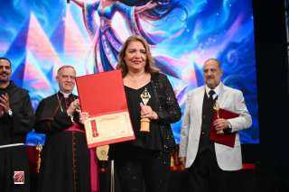 تاريخها وادائها  الفنى العريق : المركز الكاثوليكي المصري للسينما يكرم الأستاذة الدكتورة  غادة جُبارة